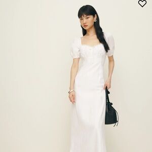 NWT Reformation Cherise Linen Dress